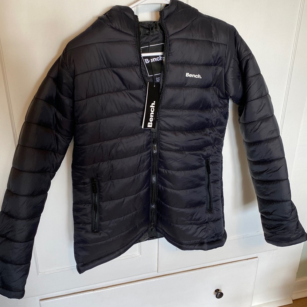 Bench hooded puffer jacket.